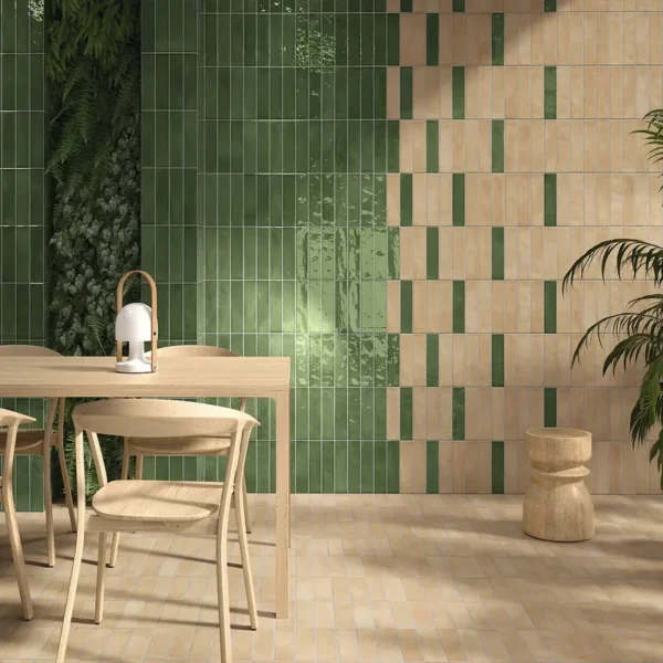 Azulejo brillo que aporta luminosidad y frescura