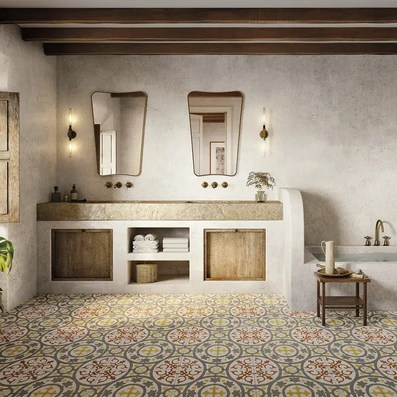 Azulejos para baño con encanto