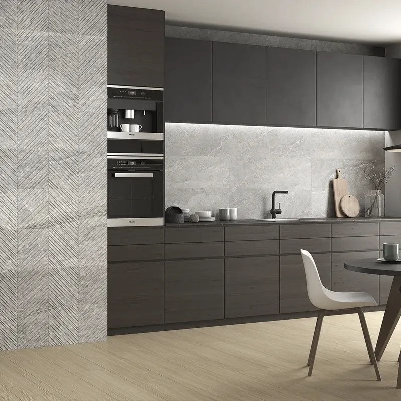 Ambiente logrado con azulejo barato para cocina