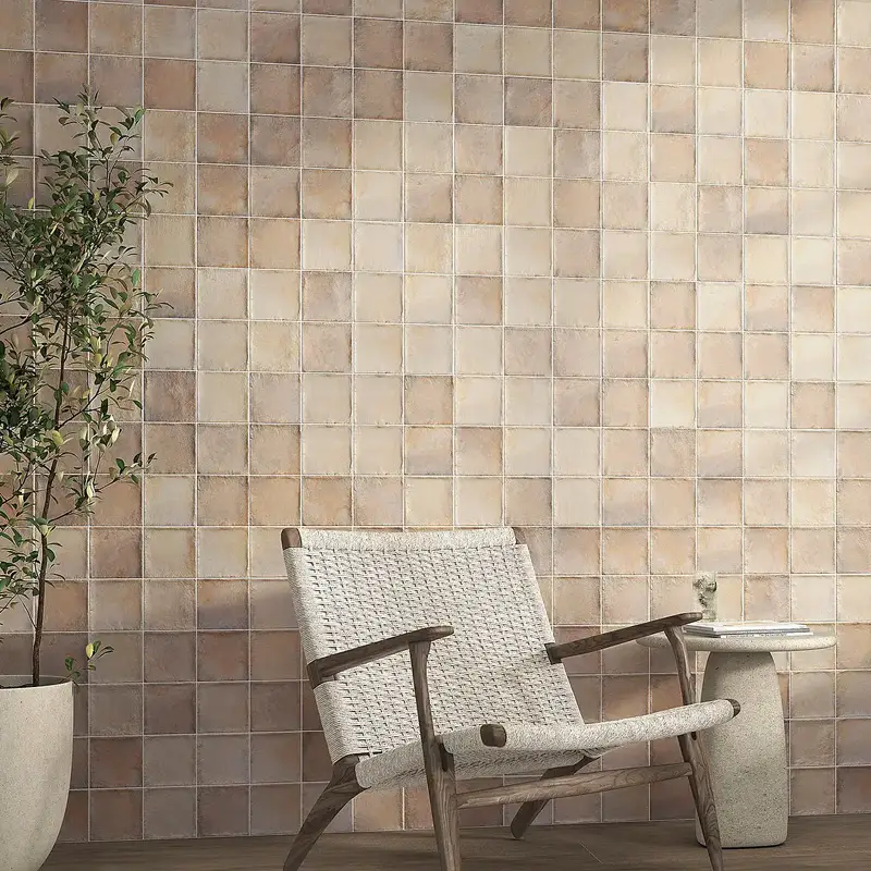 Azulejo rustico para pared con efecto desgastado