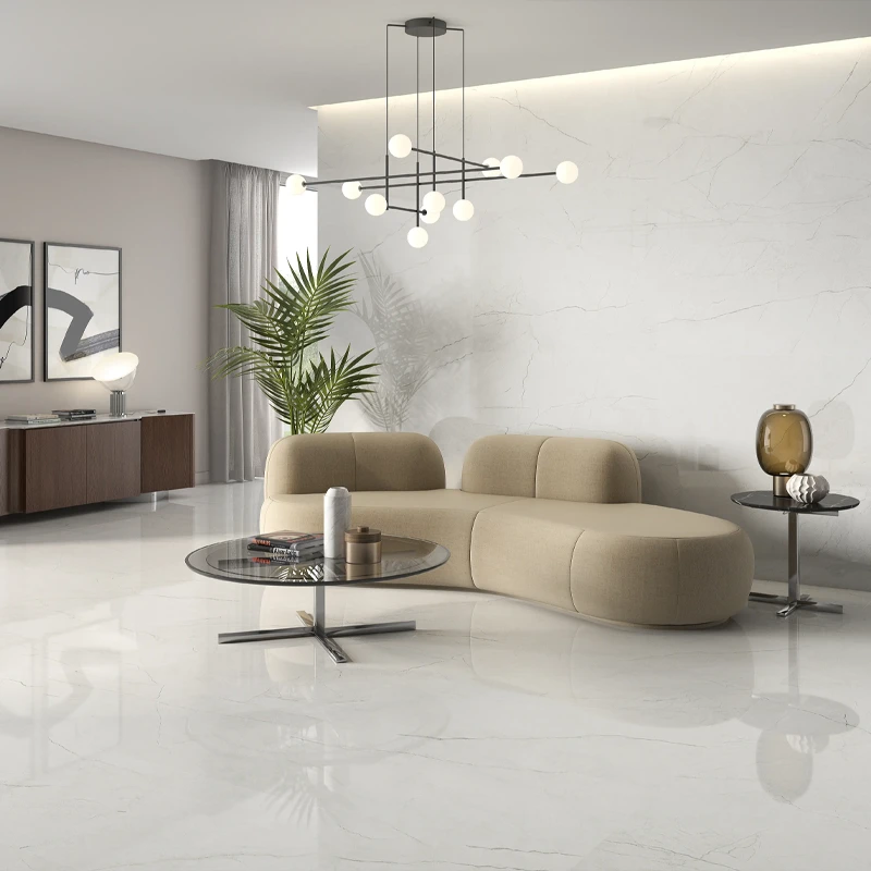 Ambiente bonito y ordenado con revestimiento para azulejos