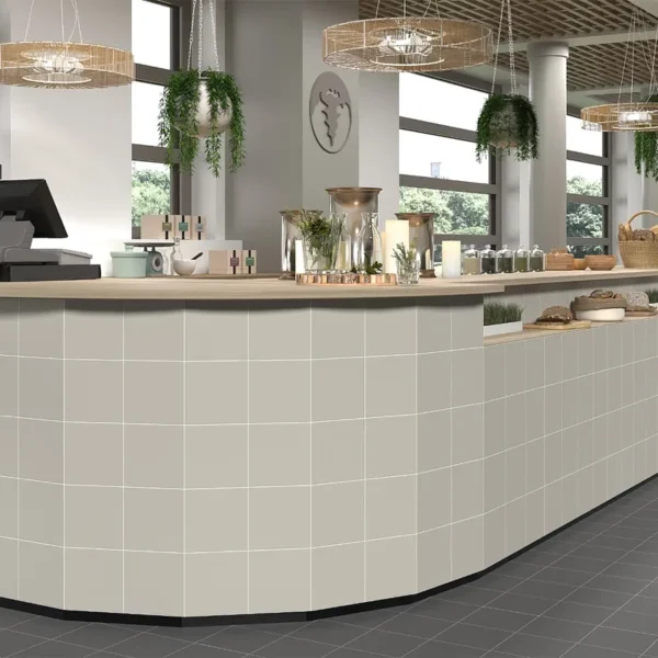 Diseño sencillo realzado con azulejos 20x20 blanco baratos