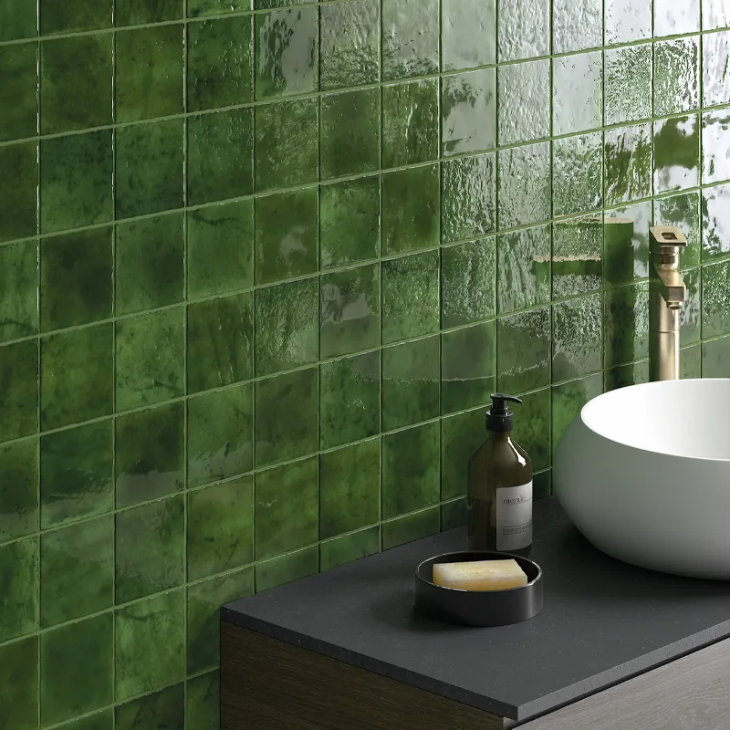 Diseño decorativo con textura visual generada por azulejos cuadrados pequeños