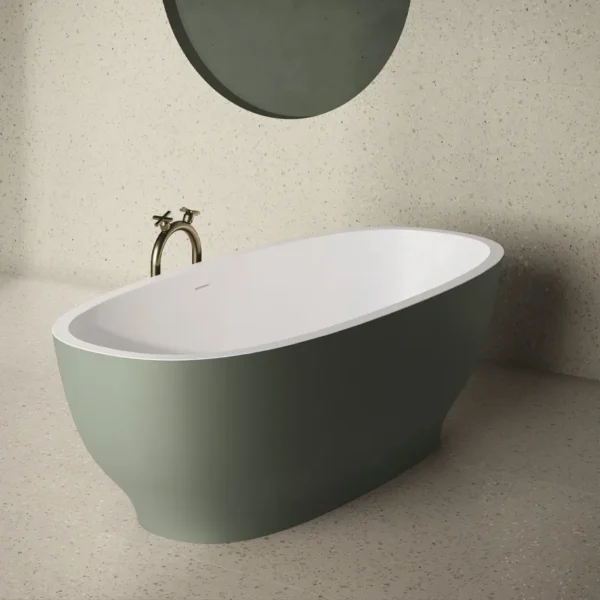 El gres porcelánico imitación terrazo aporta una sensación de textura sin sobresaturar